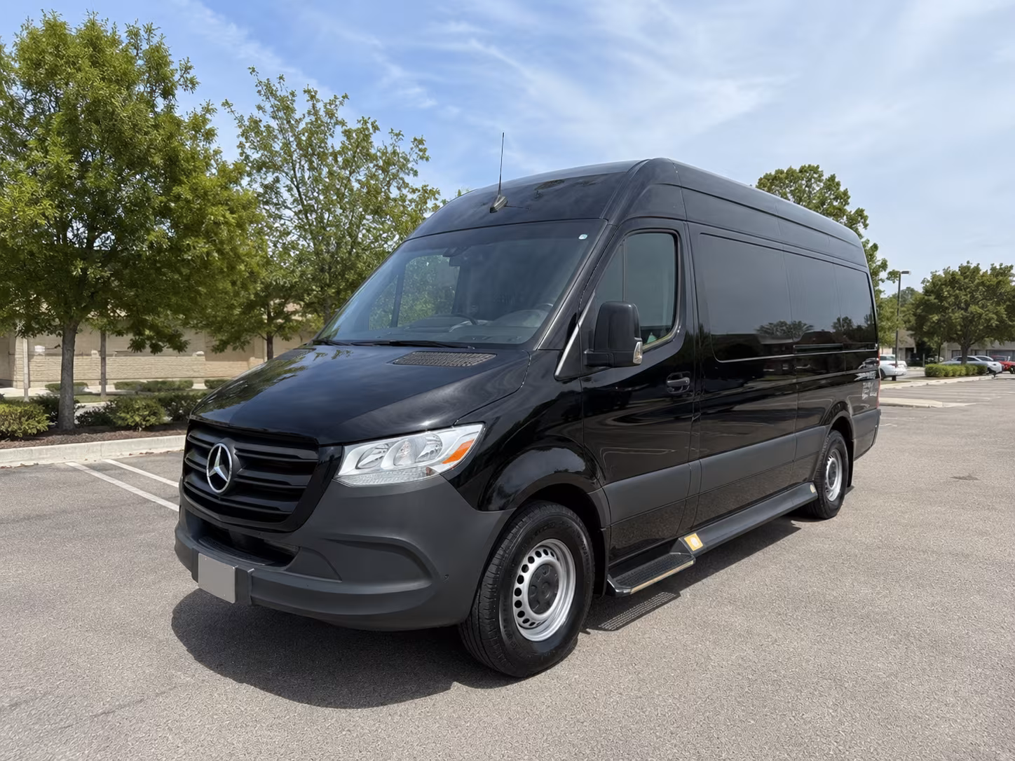 Colorado Springs School Event Transportation party bus exterior