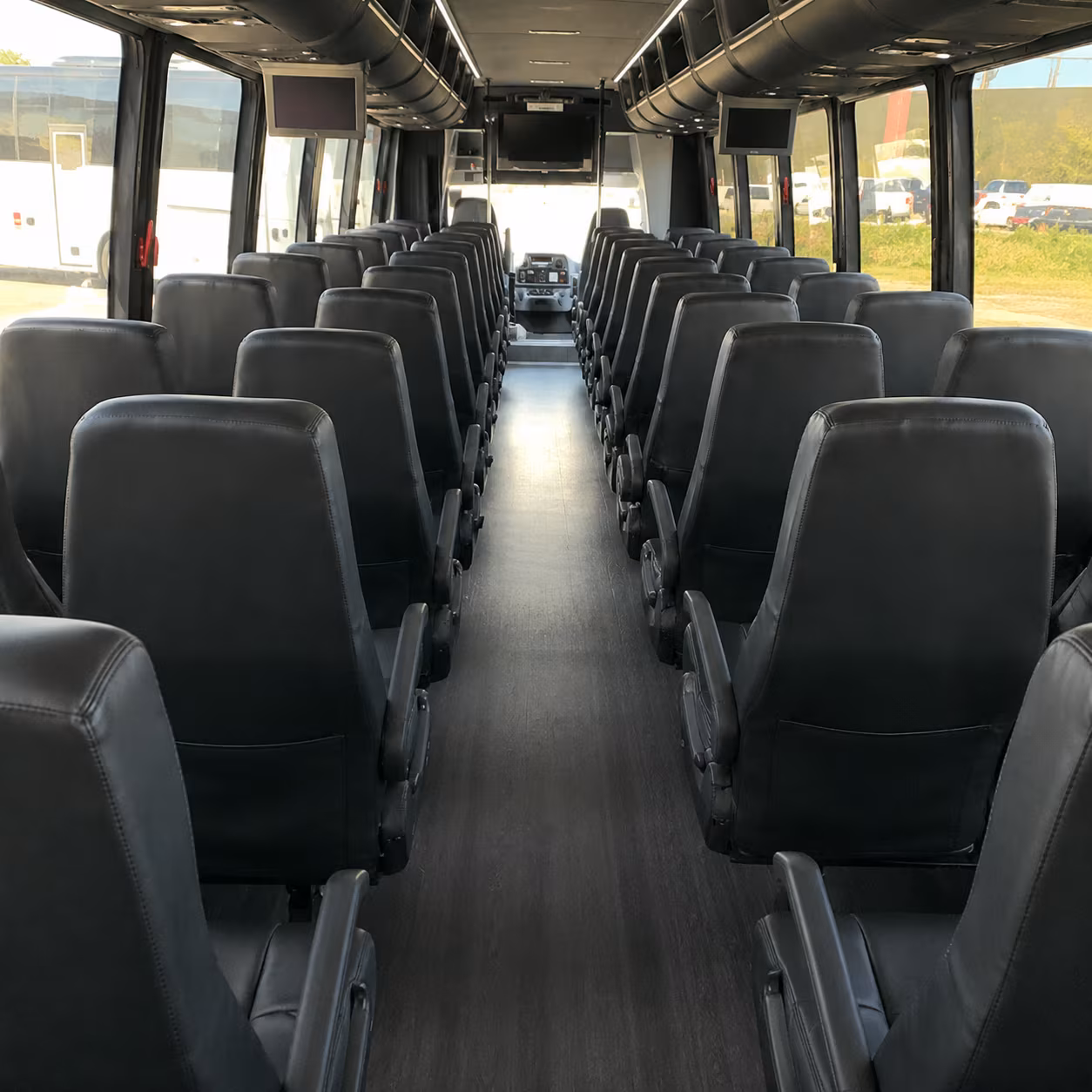 Colorado Springs School Event Transportation party bus exterior