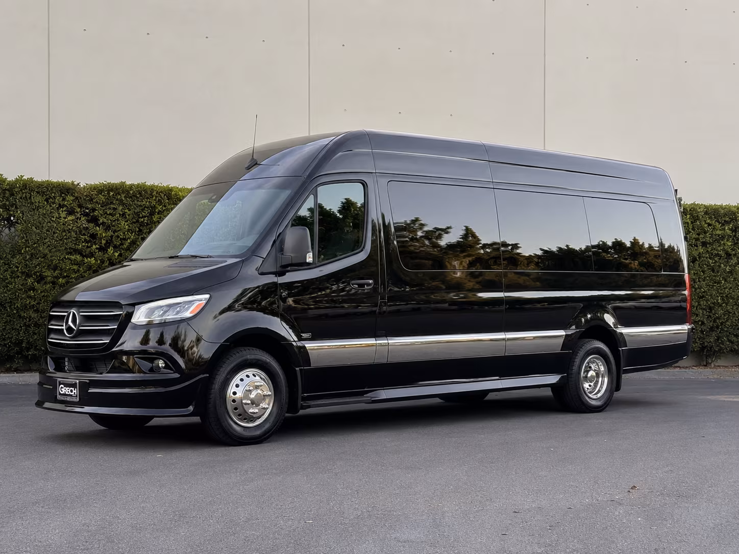 Colorado Springs School Event Transportation party bus interior